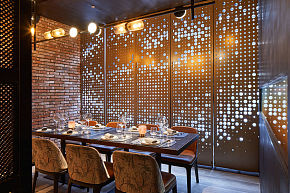 上海 Lecoq酒馆之一层VIP室灯光设计效果图
