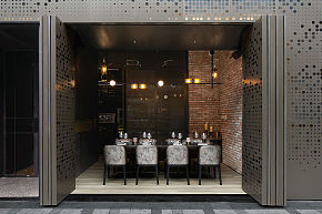 上海 Lecoq酒馆之一层VIP室半开放式设计效果图