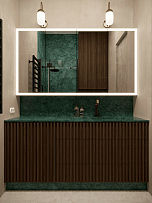 50㎡美式公寓之洗手台设计效果图