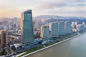 珠海仁恒洲際酒店之外觀裝修設(shè)計(jì)效果圖