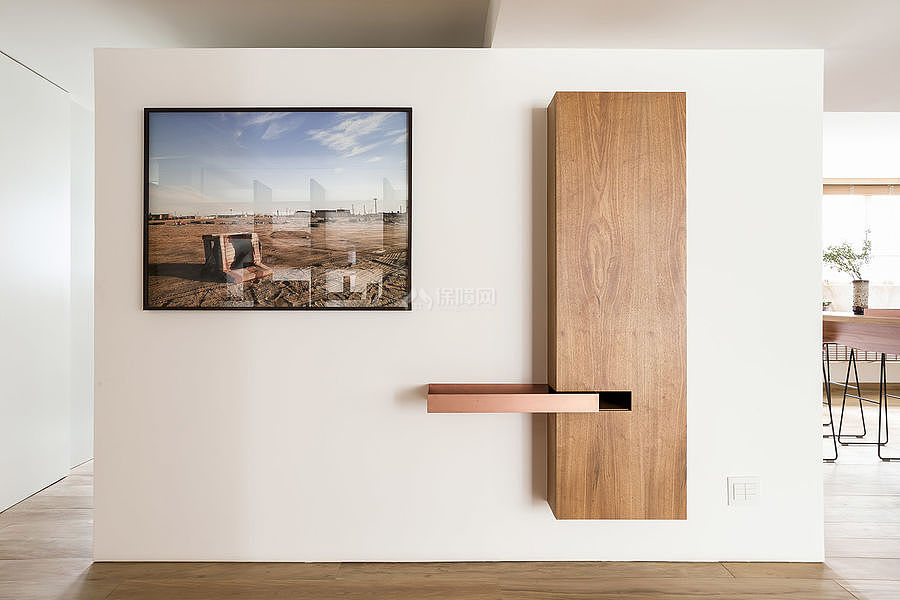 381㎡VLP公寓之木质橱柜设计效果图