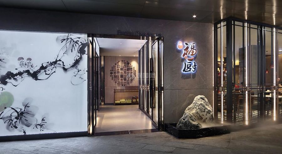 福廚中餐廳之外觀裝修設(shè)計(jì)效果圖