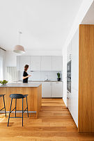 85㎡现代公寓之厨房装潢设计效果图