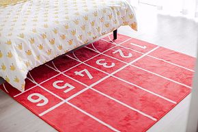 230㎡港式低奢公寓之儿童房地毯效果图