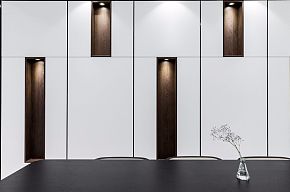 230㎡港式低奢公寓之餐边柜细节图