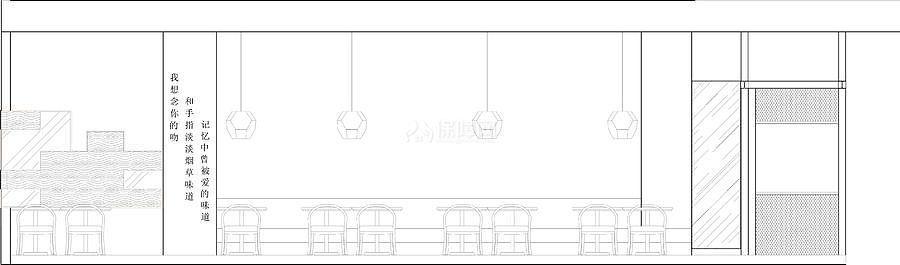 八月22音樂(lè)餐廳之空間構(gòu)想圖