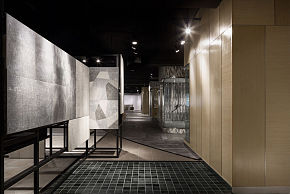 "自由+"概念展廳之展示區(qū)裝修效果圖