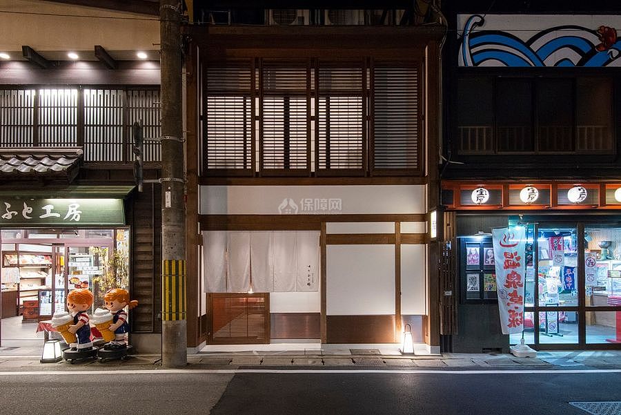 日本纸鹤咖啡馆之外观设计效果图