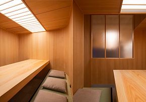 日本紙鶴咖啡館之vip包間設計效果圖