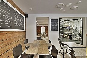 北歐醇情蛋糕店之座位布置效果圖
