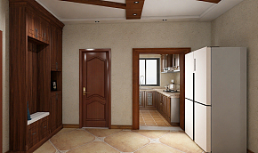 138平新中式三居之厨房装修效果图
