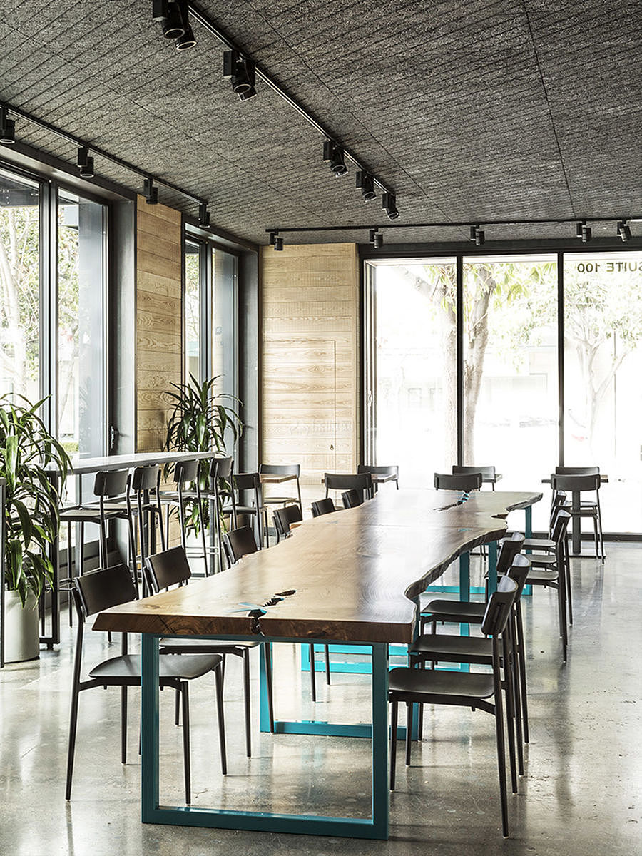 加利福尼亚咖啡馆之长桌设计效果图