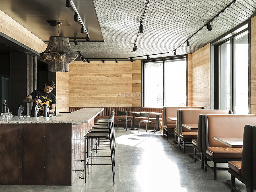 加利福尼亚咖啡馆之整体空间设计效果图