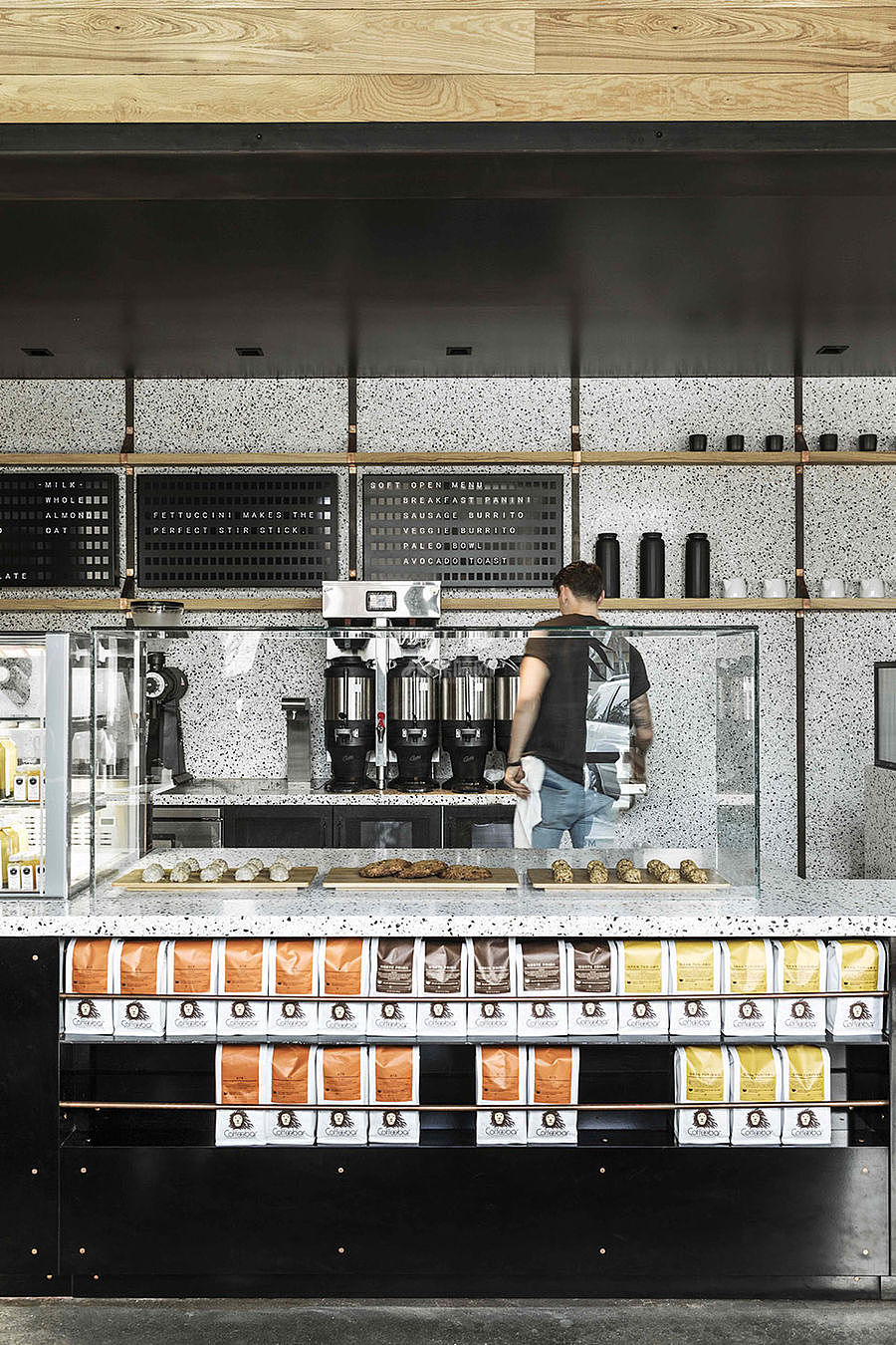 加利福尼亚咖啡馆之操作台空间设计效果图