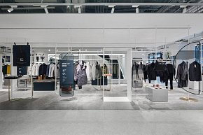 名堂杭州嘉里服裝店展示區(qū)裝修效果圖