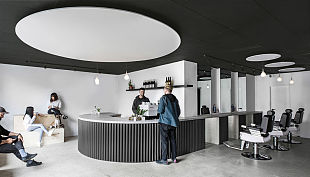 Juice理發(fā)店空間一覽圖