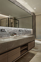 320㎡新中式别墅之浴室设计效果图