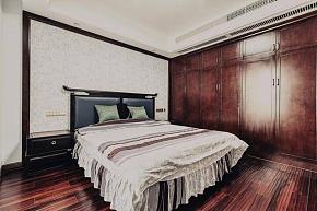 208㎡新中式卧室设计效果图