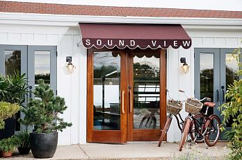Sound View酒店入口設(shè)計效果圖