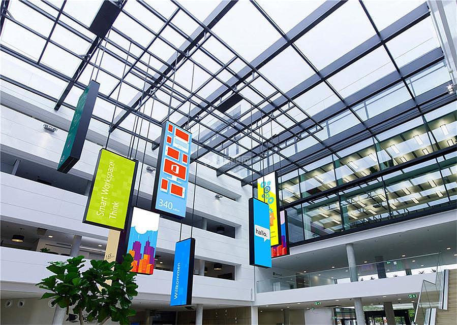 微软德国中心大厅顶部设计效果图