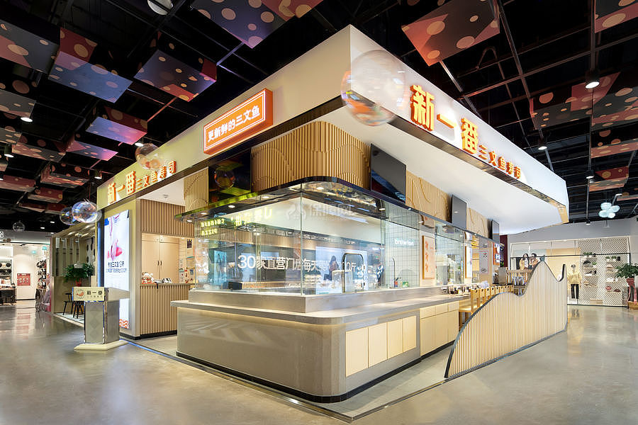 新一番料理店外觀設(shè)計(jì)效果圖