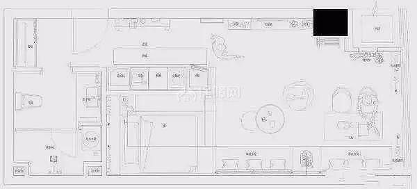 muji风格47平米平面图