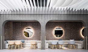 兒童餐廳內(nèi)凹用餐空間設(shè)計效果圖