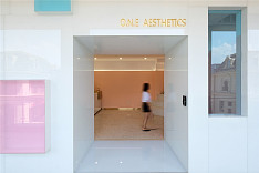 O.N.E妆造店入口设计效果图