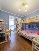 140平温馨北欧儿童房装修效果图