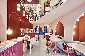 El Camerino餐厅大厅整体设计