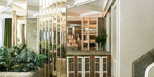 Le Jardinier法国菜餐厅工装效果图案例