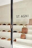 St.Agni精品店櫥窗裝潢效果圖