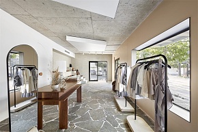 St.Agni精品店服裝展示區(qū)裝潢效果圖