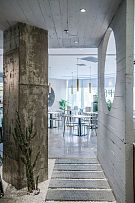 漿·凝餐飲店過道裝飾效果圖