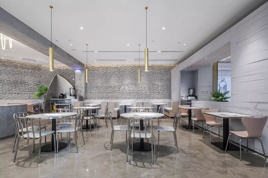 浆·凝餐饮店用餐空间装修设计效果图
