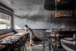 Eddy + Wolff特色酒吧用餐空间设计效果图