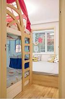 北欧50平两居室儿童房装修效果图