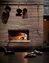 SAMARA餐厅壁炉设计效果图