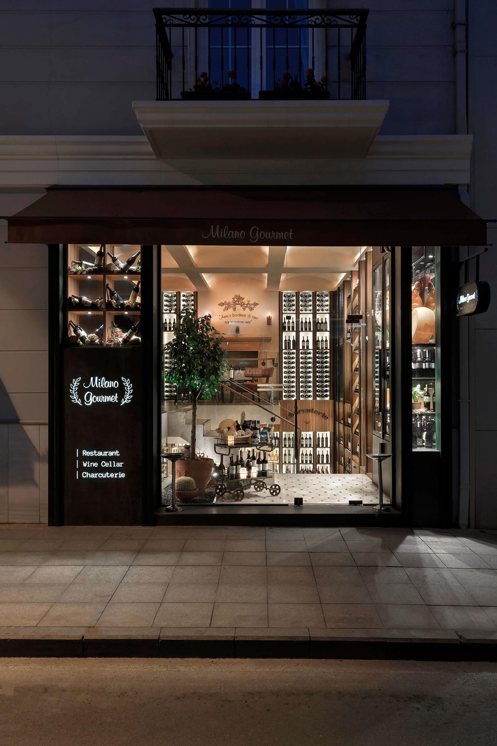 Milano Gourmet美食空间橱窗设计效果图