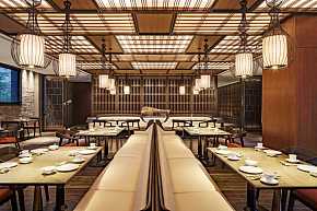 魯能JW萬(wàn)豪酒店餐廳裝修設(shè)計(jì)效果圖