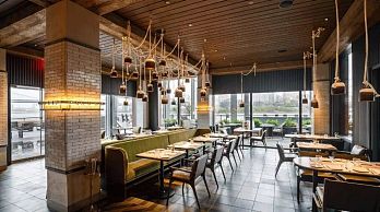 The Fulton餐廳用餐處整體設計效果圖