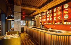 The Fulton餐廳餐具臺設計效果圖