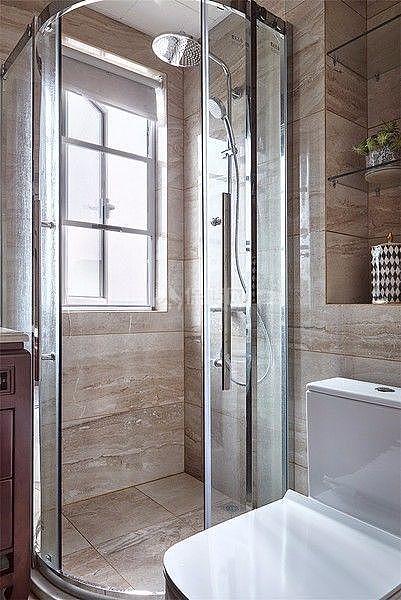 128㎡现代新中式淋浴房设计效果图