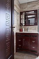 128㎡现代新中式浴室柜设计效果图