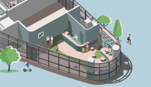 心蒙·蒙特梭利幼兒園設計效果動畫