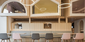 维塔兰德亲子餐厅装潢设计效果图案例