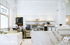 ivette café咖啡厅操作台设计效果图