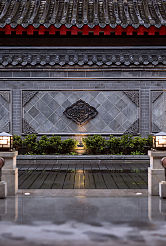 綿竹普德院會(huì)所宅門(mén)處設(shè)計(jì)