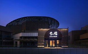 食八檔餐廳外觀裝修設(shè)計(jì)效果圖
