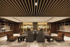 西安凯悦酒店茶饮休闲区布置效果图